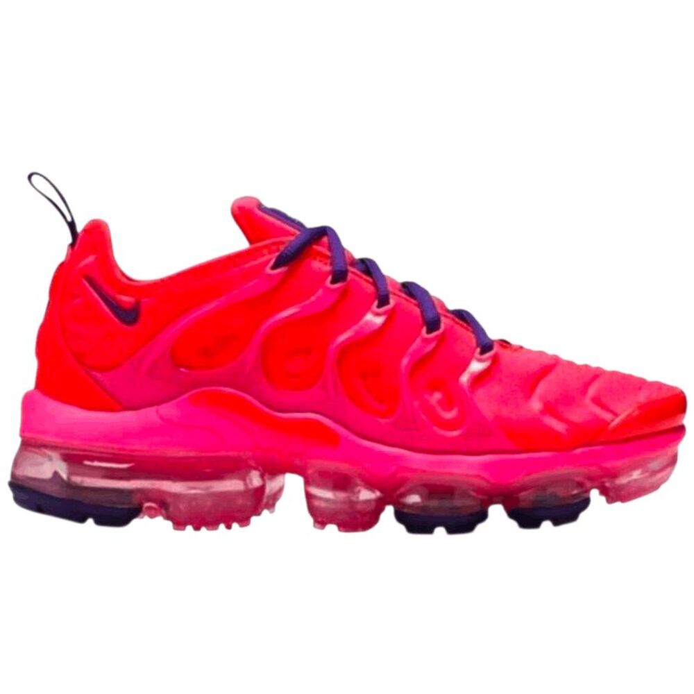 NIKE Air VaporMax Plus 'Bright Crimson' Running Shoes Size 9.5